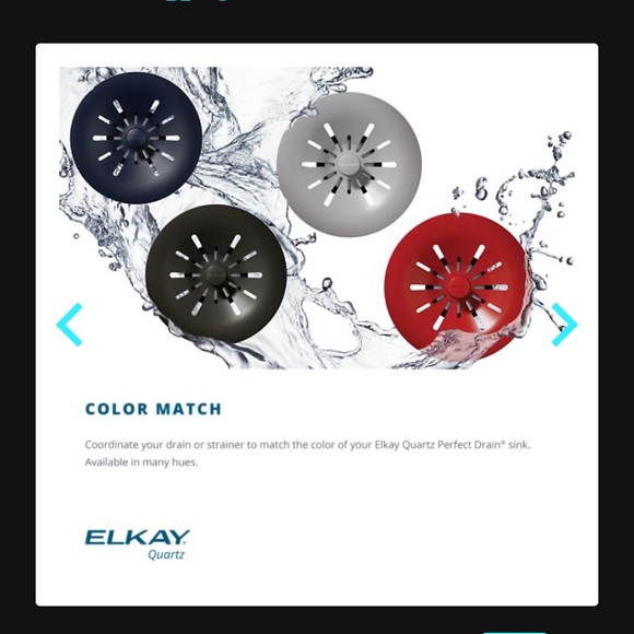 Elkay kitchen sink drain- custom color - Picture 14 of 15